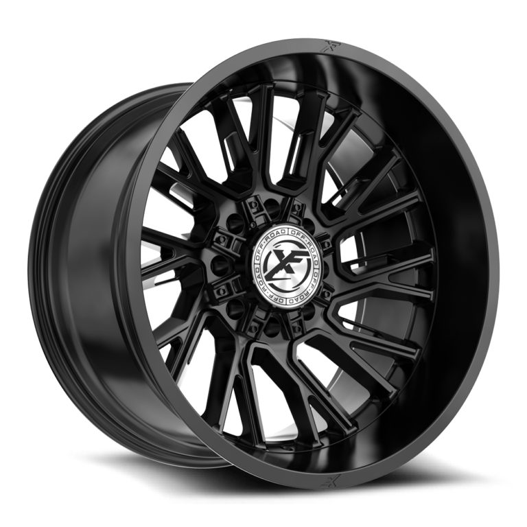 Satin Black 8 Lug